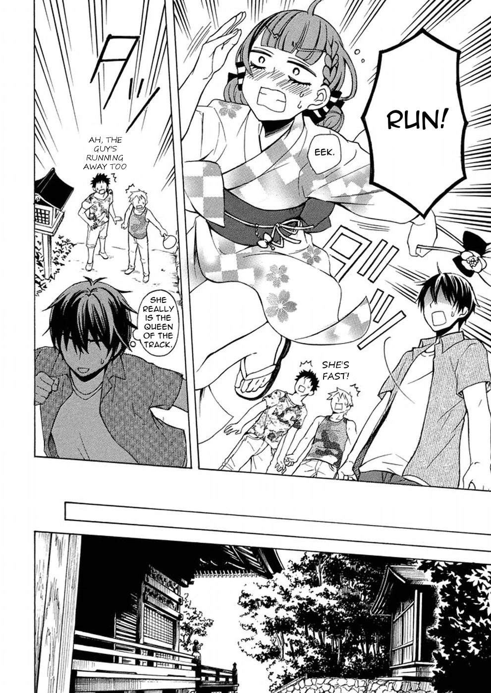 Watari-kun no xx ga Houkai Sunzen chapter 27 page 20