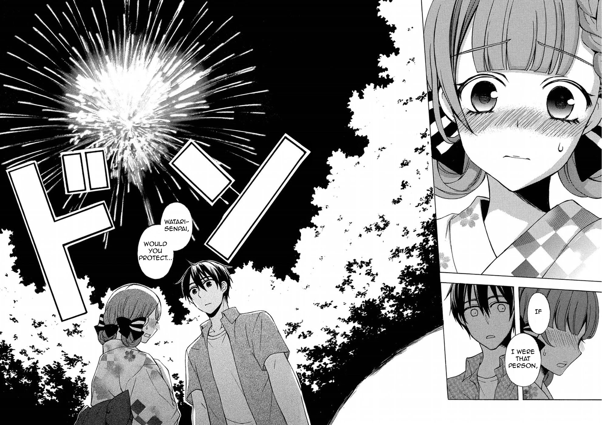 Watari-kun no xx ga Houkai Sunzen chapter 27 page 24