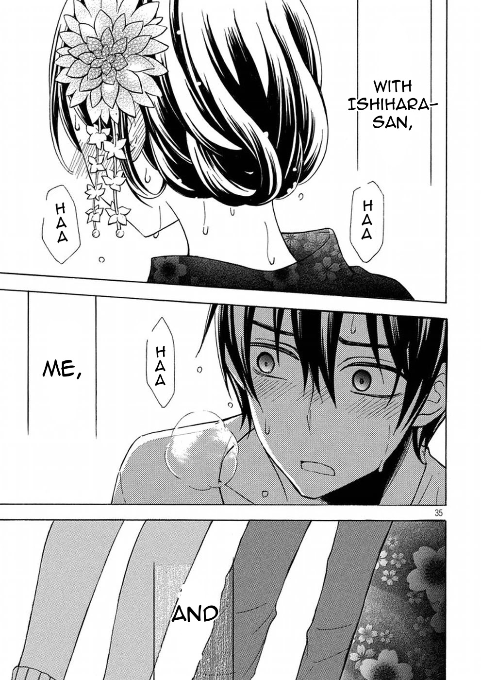 Watari-kun no xx ga Houkai Sunzen chapter 27 page 34