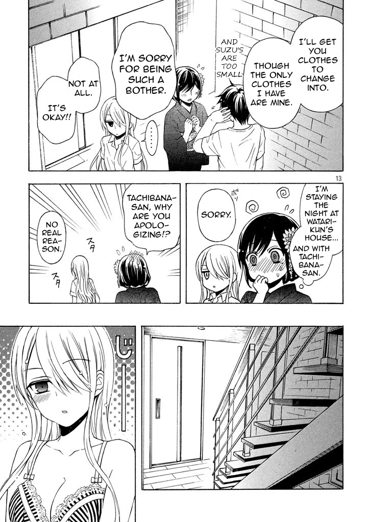 Watari-kun no xx ga Houkai Sunzen chapter 28 page 13