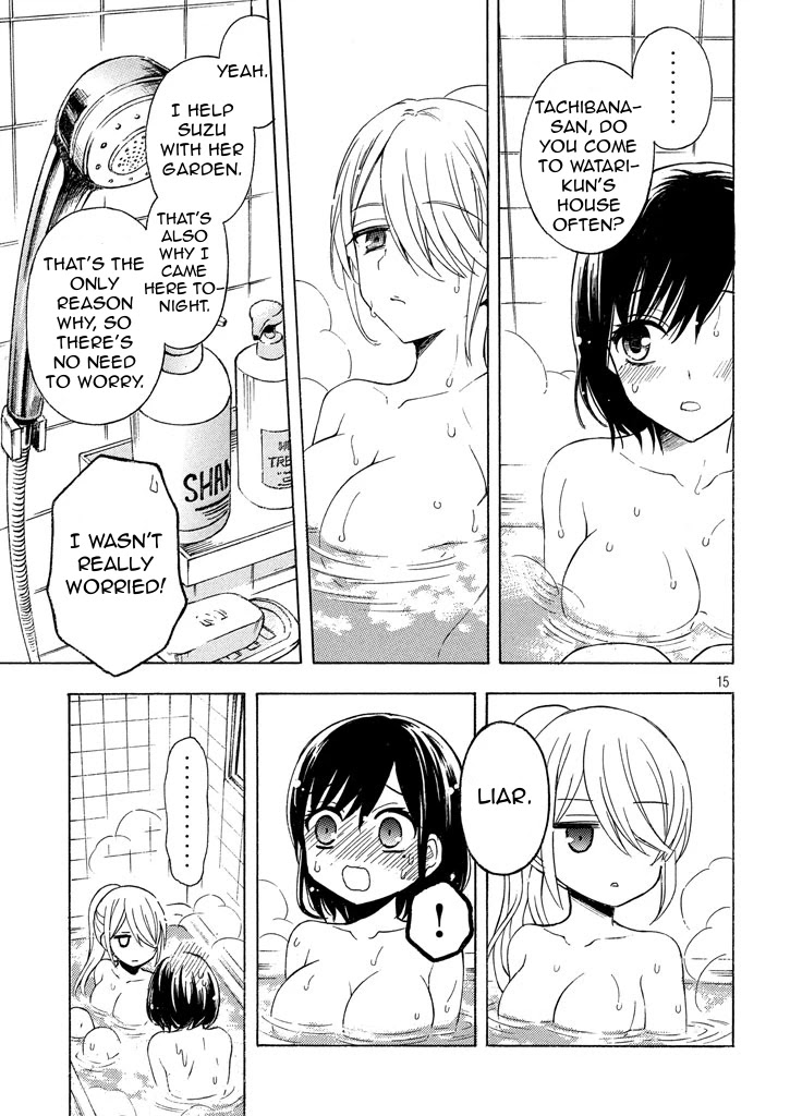 Watari-kun no xx ga Houkai Sunzen chapter 28 page 15