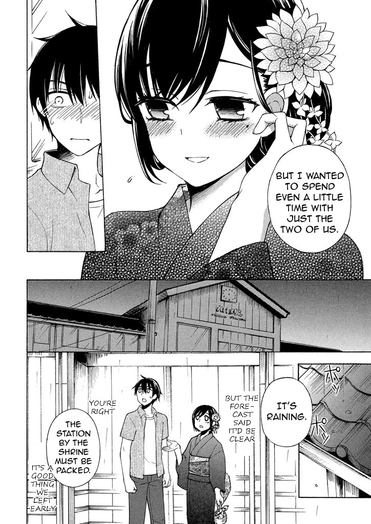 Watari-kun no xx ga Houkai Sunzen chapter 28 page 4