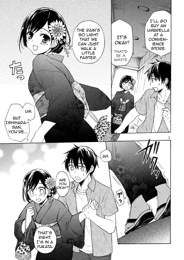 Watari-kun no xx ga Houkai Sunzen chapter 28 page 5