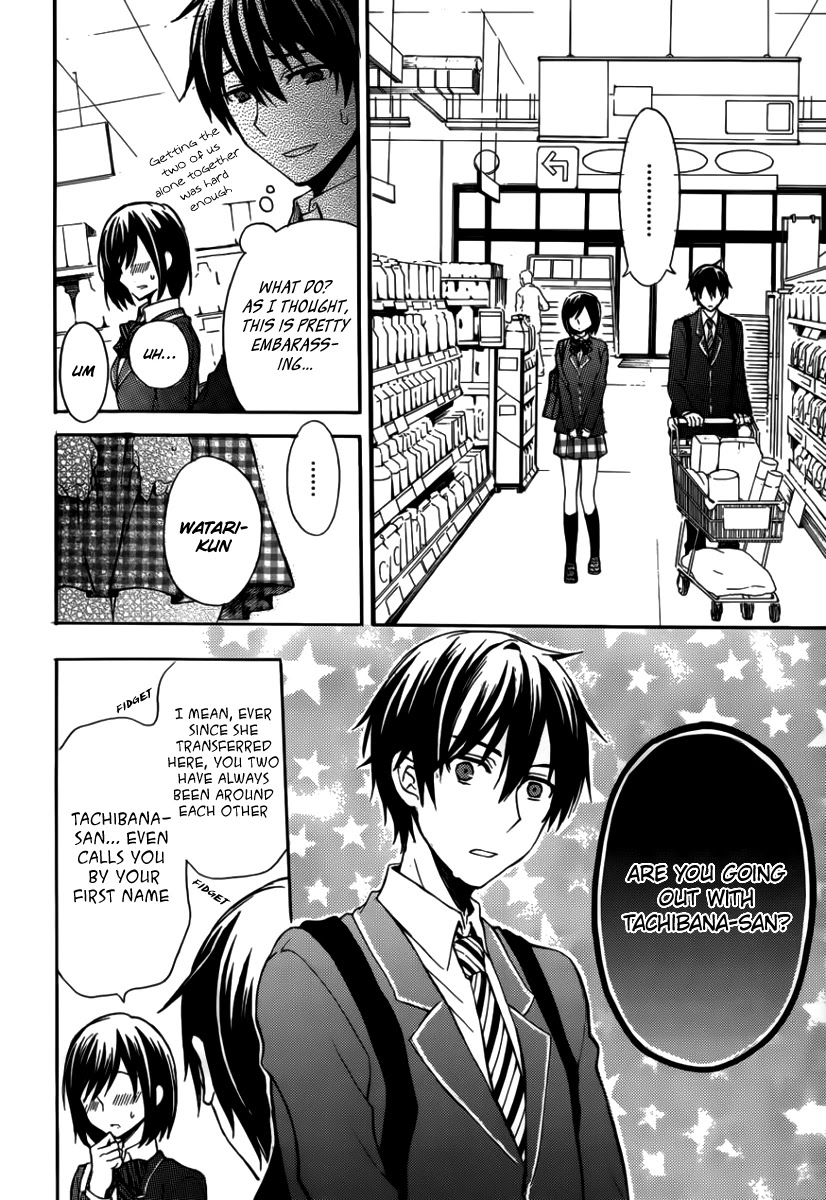 Watari-kun no xx ga Houkai Sunzen chapter 3 page 14