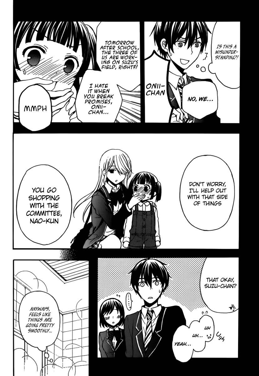 Watari-kun no xx ga Houkai Sunzen chapter 3 page 3