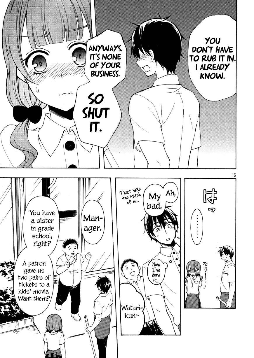 Watari-kun no xx ga Houkai Sunzen chapter 30 page 16