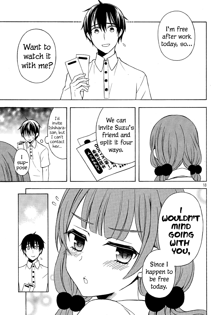 Watari-kun no xx ga Houkai Sunzen chapter 30 page 18