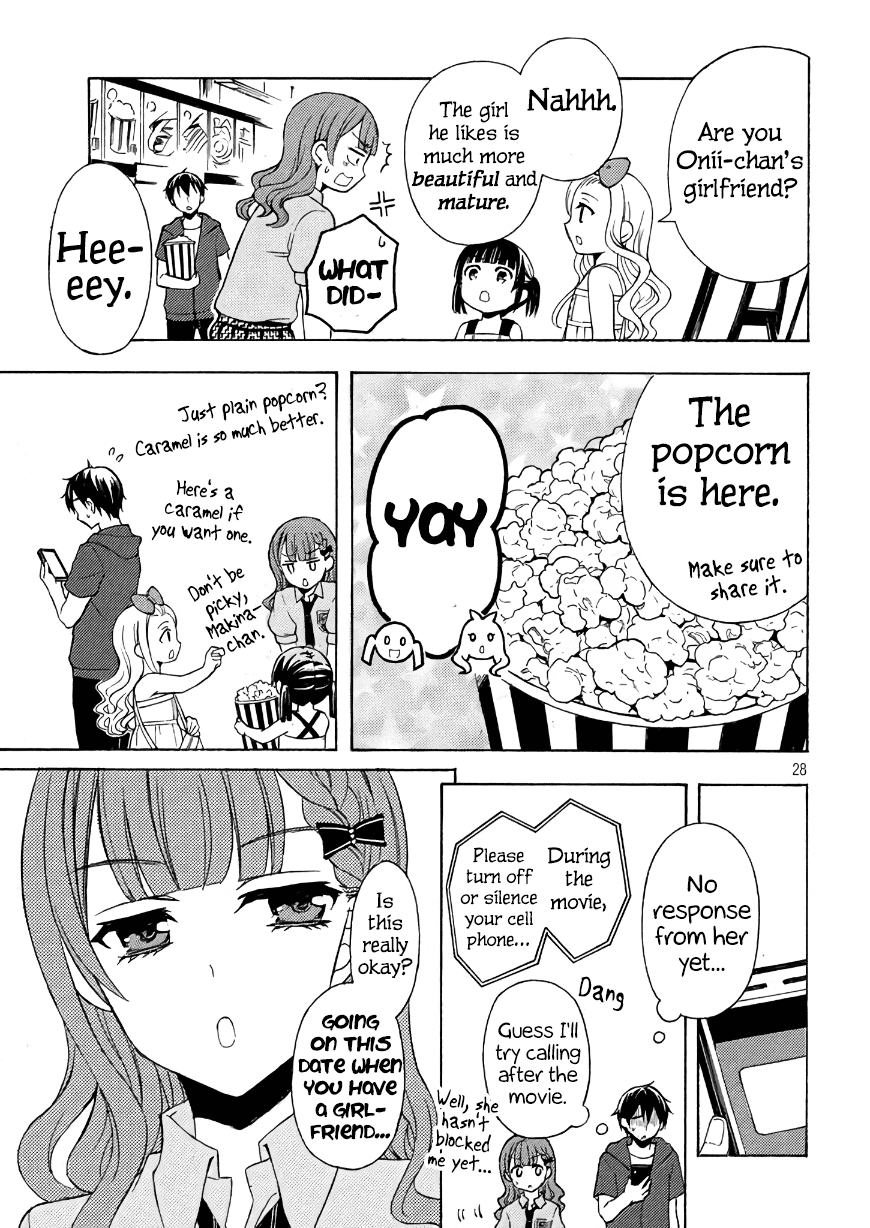 Watari-kun no xx ga Houkai Sunzen chapter 30 page 28