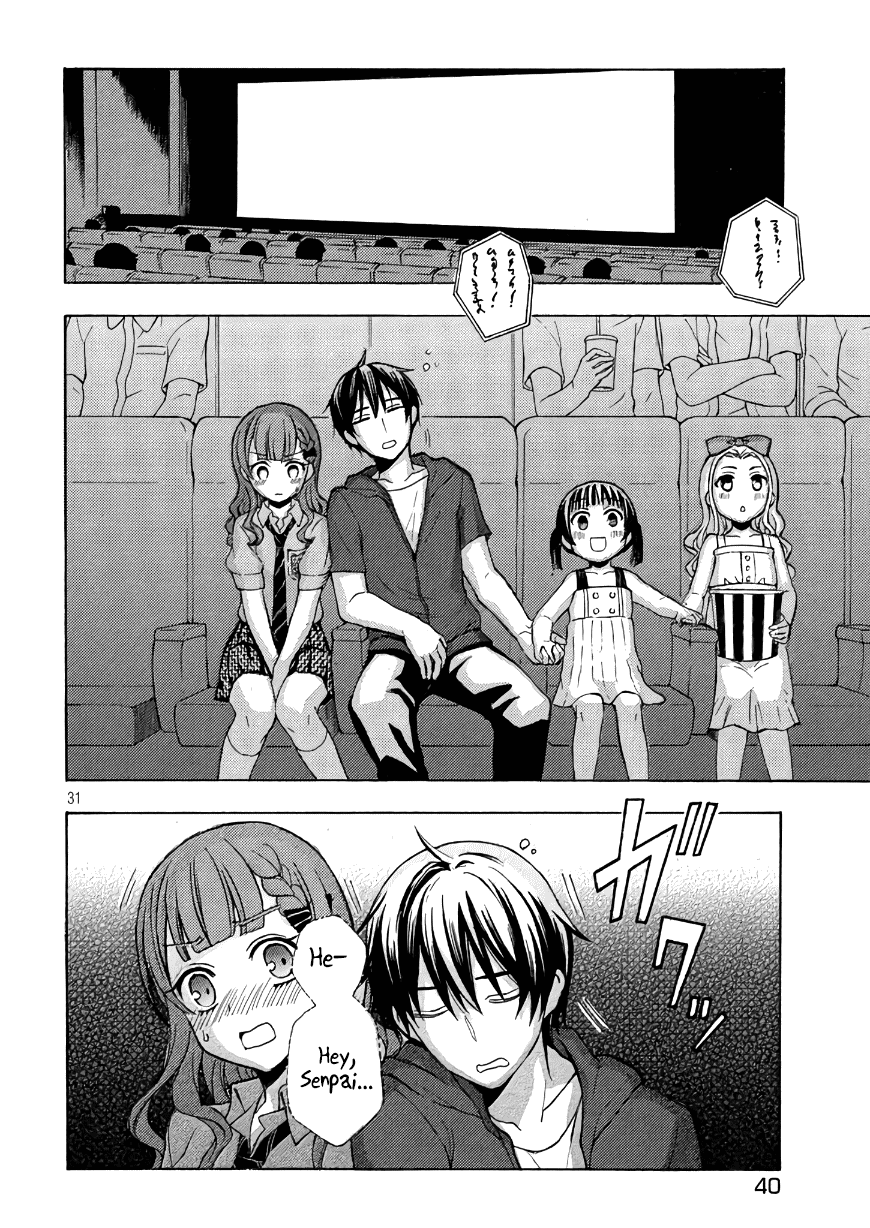 Watari-kun no xx ga Houkai Sunzen chapter 30 page 31