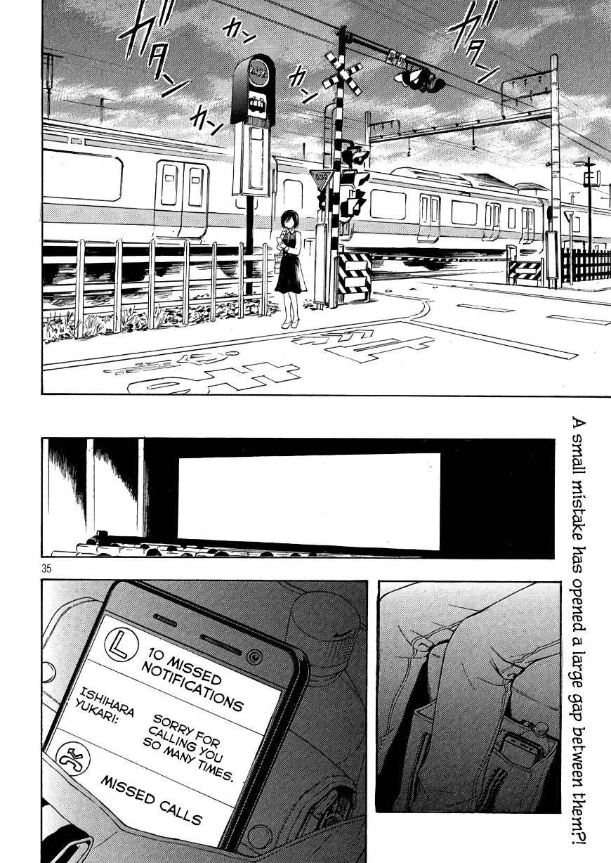 Watari-kun no xx ga Houkai Sunzen chapter 30 page 34