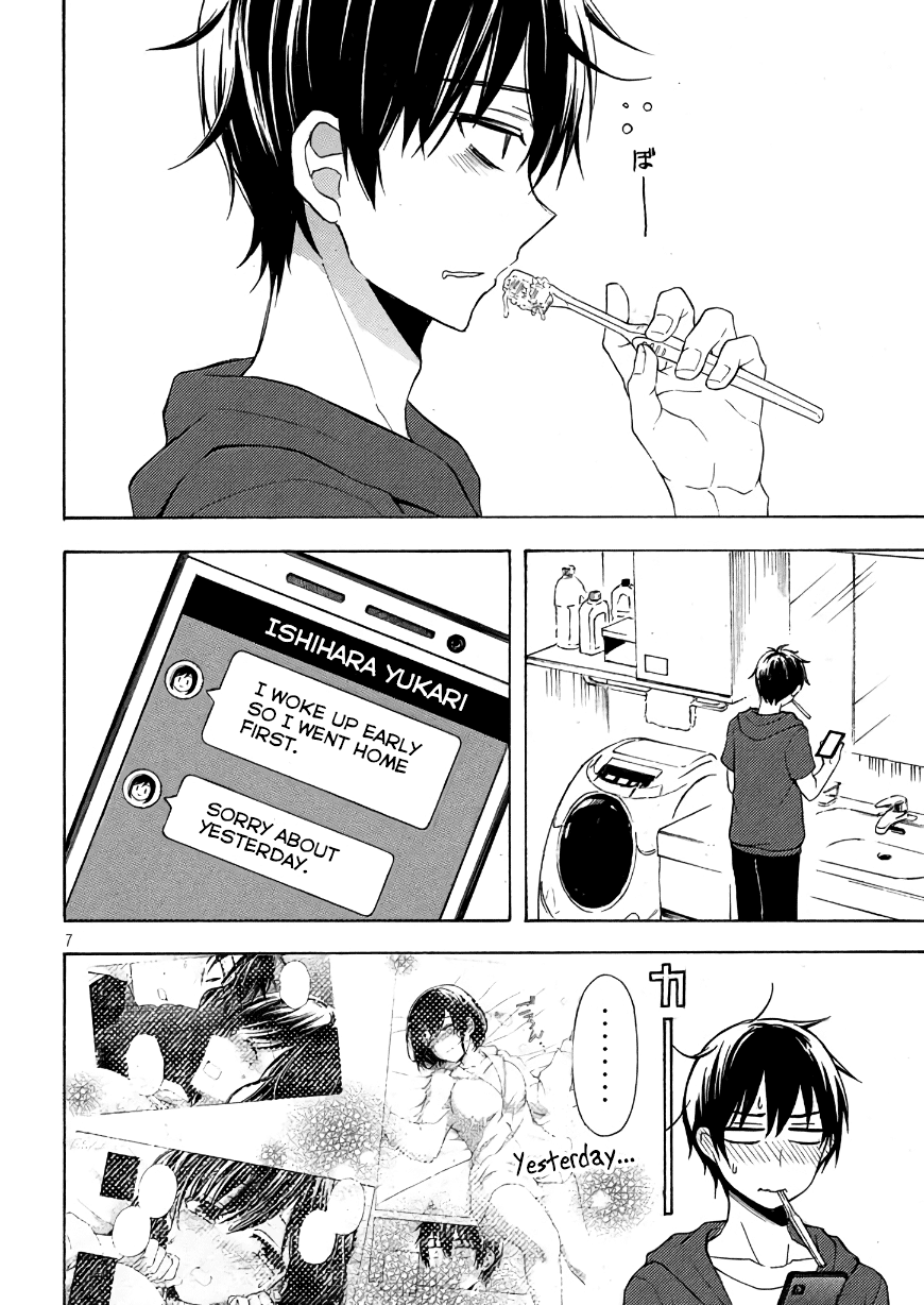 Watari-kun no xx ga Houkai Sunzen chapter 30 page 7