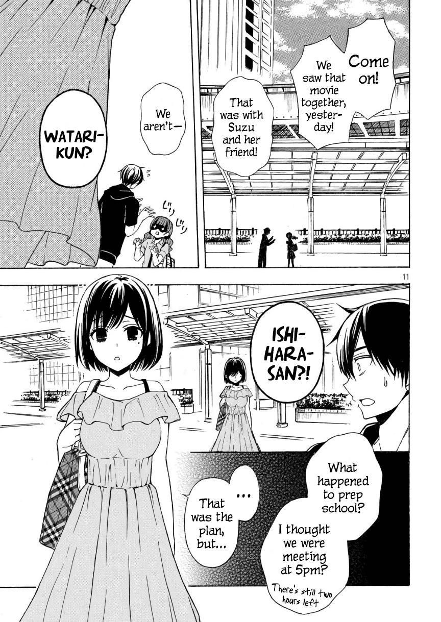 Watari-kun no xx ga Houkai Sunzen chapter 31 page 12