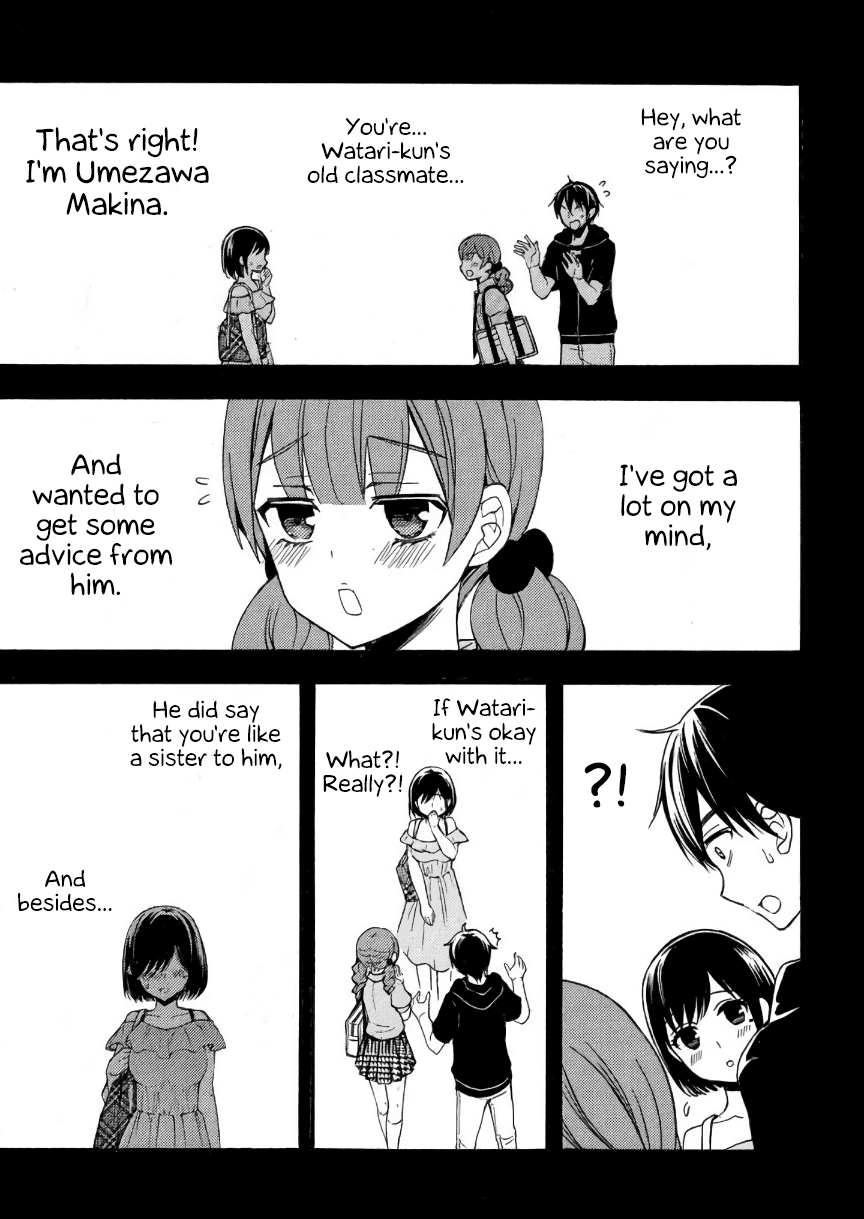 Watari-kun no xx ga Houkai Sunzen chapter 31 page 16