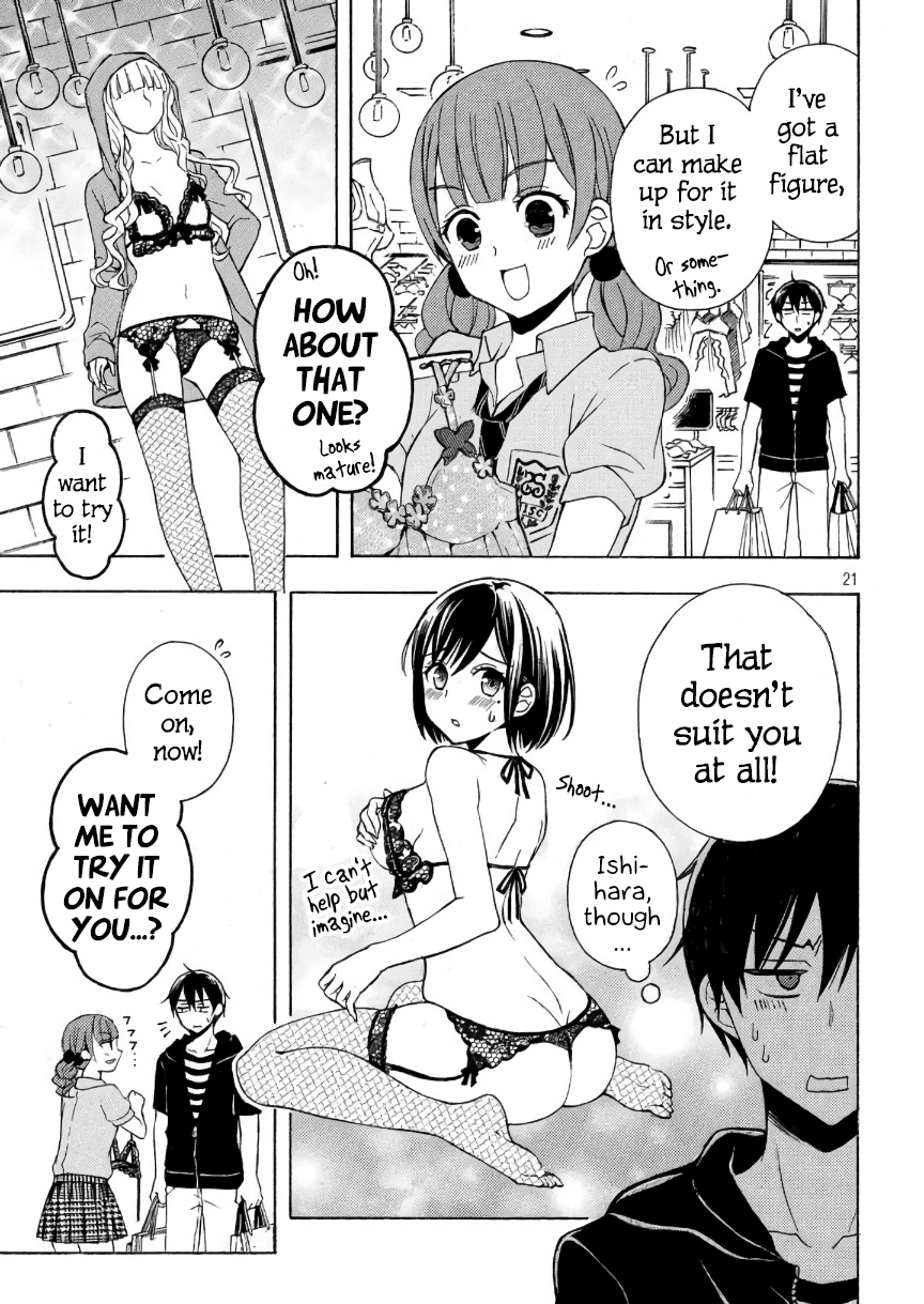 Watari-kun no xx ga Houkai Sunzen chapter 31 page 21