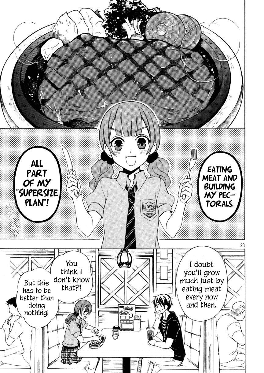 Watari-kun no xx ga Houkai Sunzen chapter 31 page 23