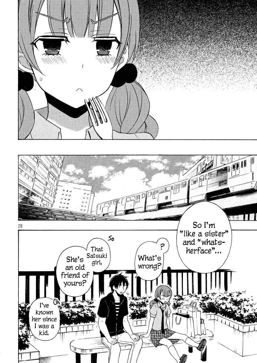 Watari-kun no xx ga Houkai Sunzen chapter 31 page 28