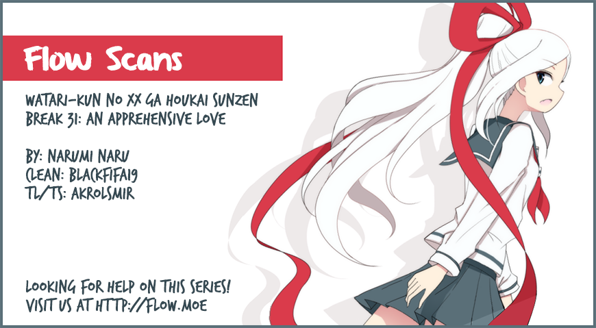 Watari-kun no xx ga Houkai Sunzen chapter 31 page 34