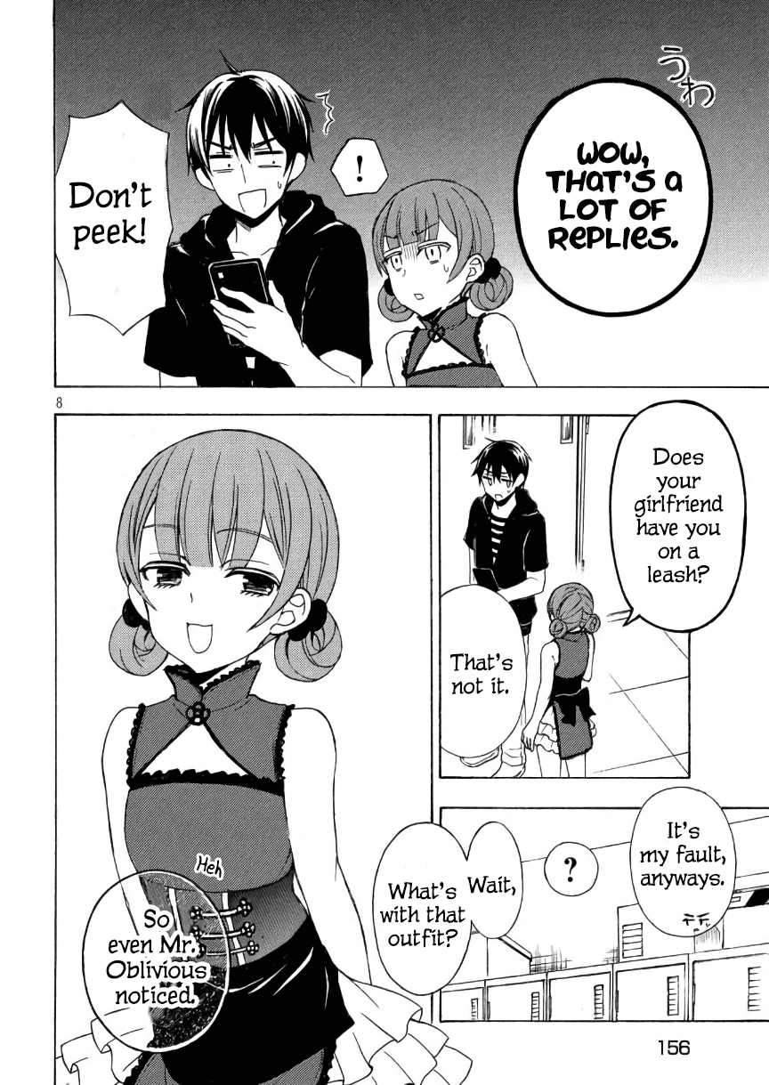 Watari-kun no xx ga Houkai Sunzen chapter 31 page 9