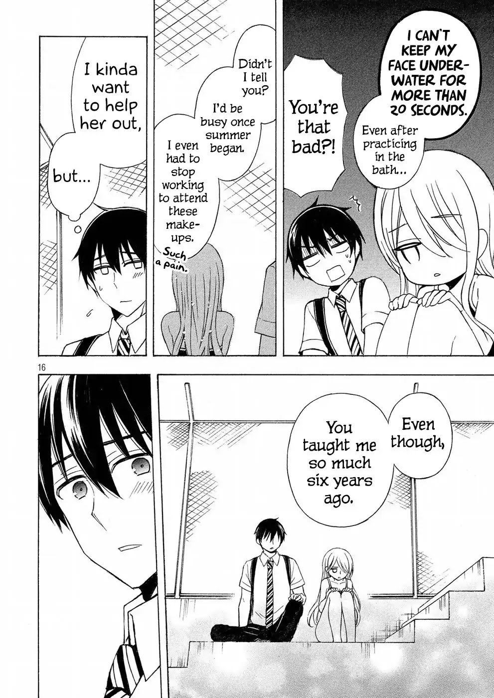 Watari-kun no xx ga Houkai Sunzen chapter 33 page 16