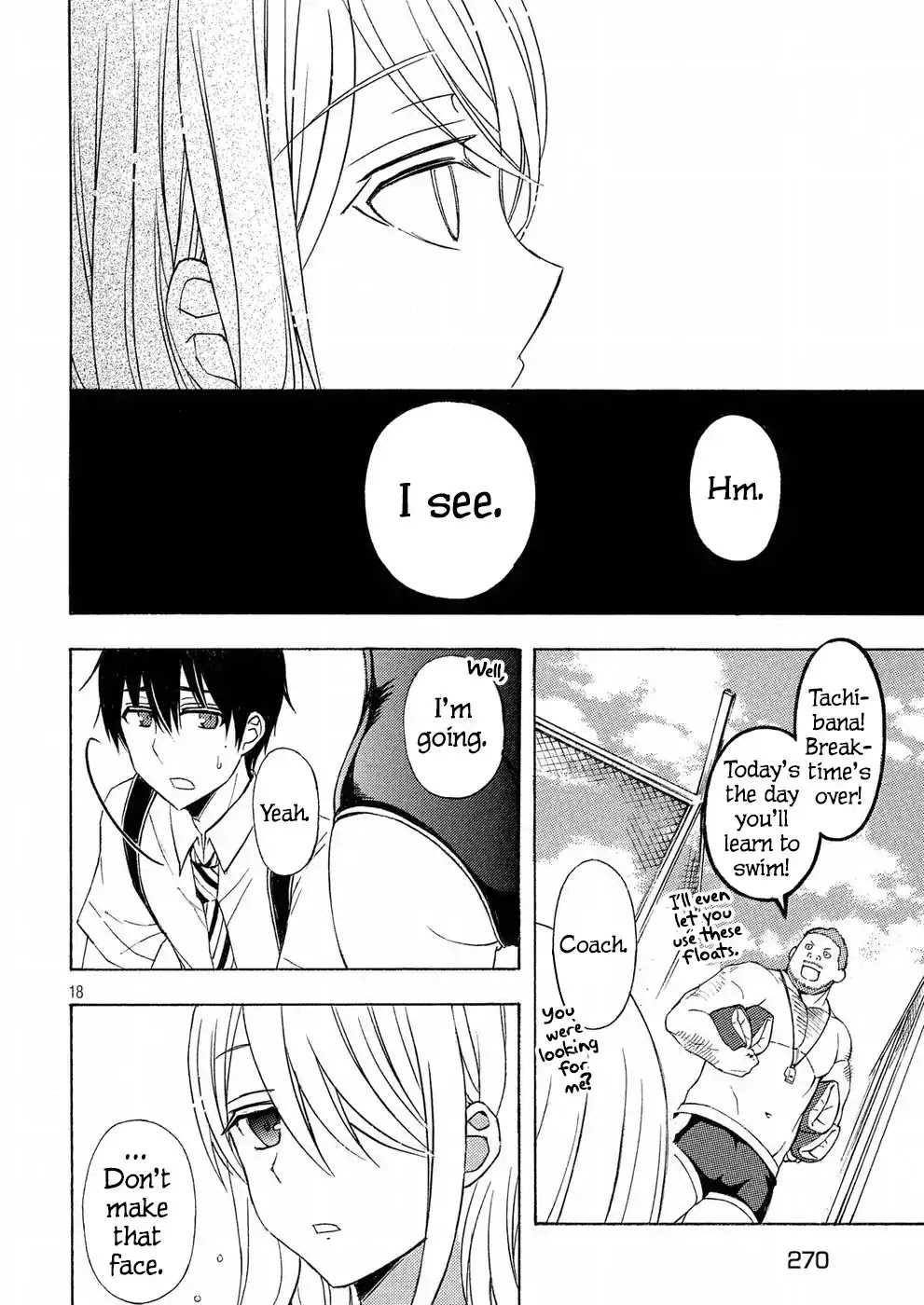 Watari-kun no xx ga Houkai Sunzen chapter 33 page 18