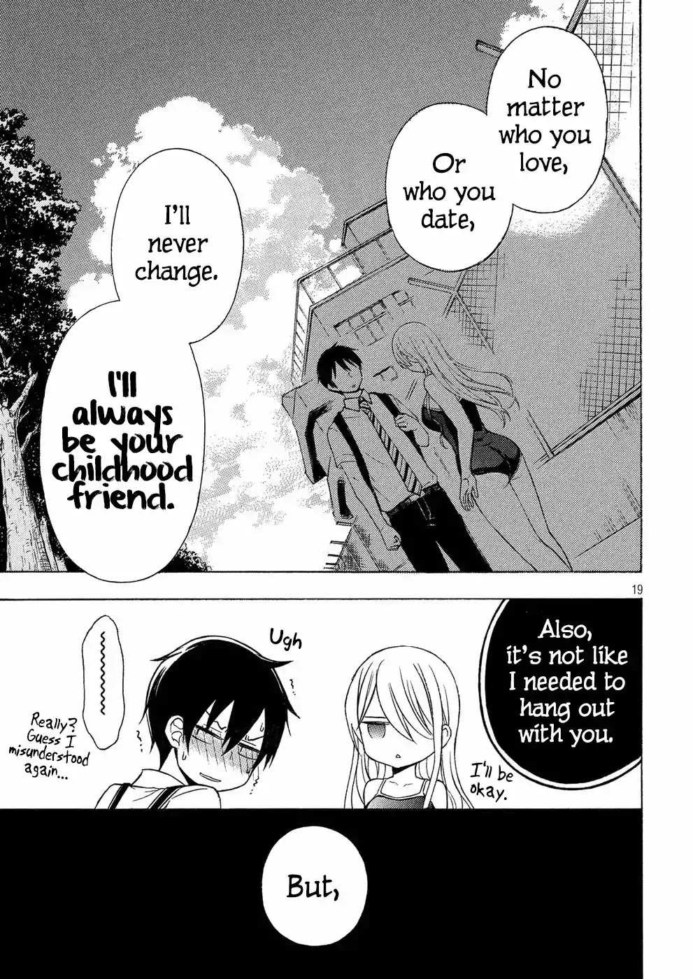 Watari-kun no xx ga Houkai Sunzen chapter 33 page 19