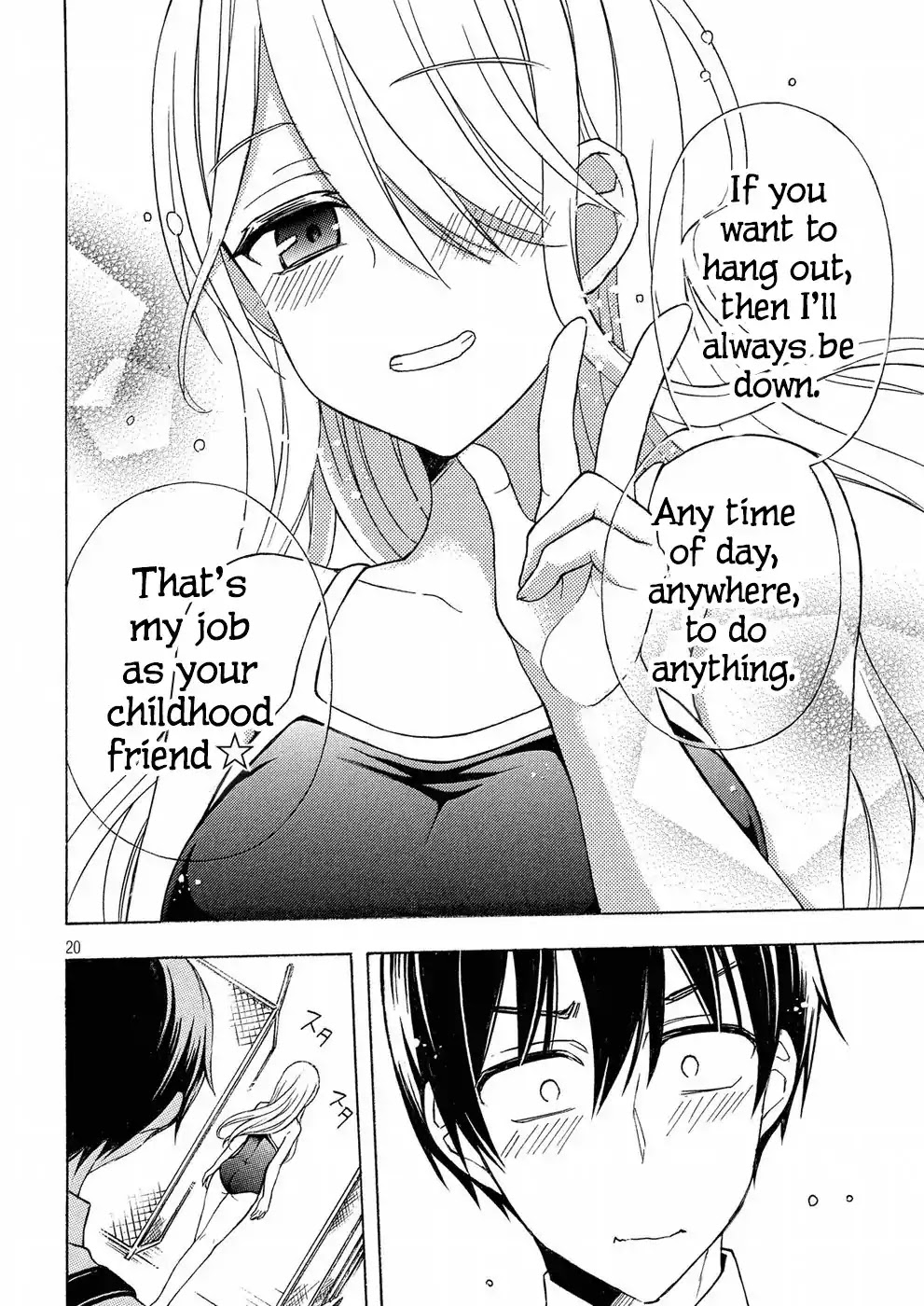 Watari-kun no xx ga Houkai Sunzen chapter 33 page 20