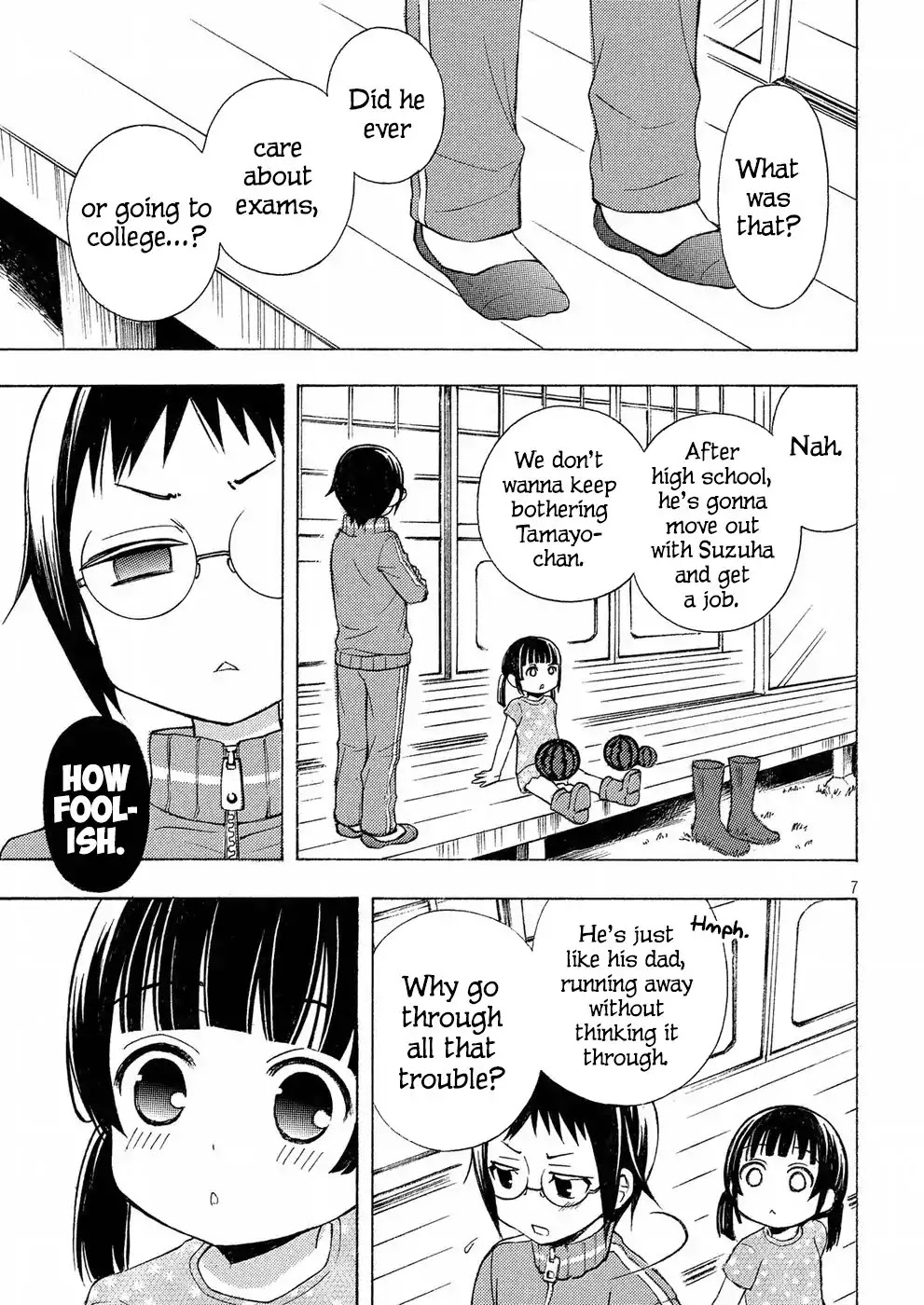 Watari-kun no xx ga Houkai Sunzen chapter 33 page 7