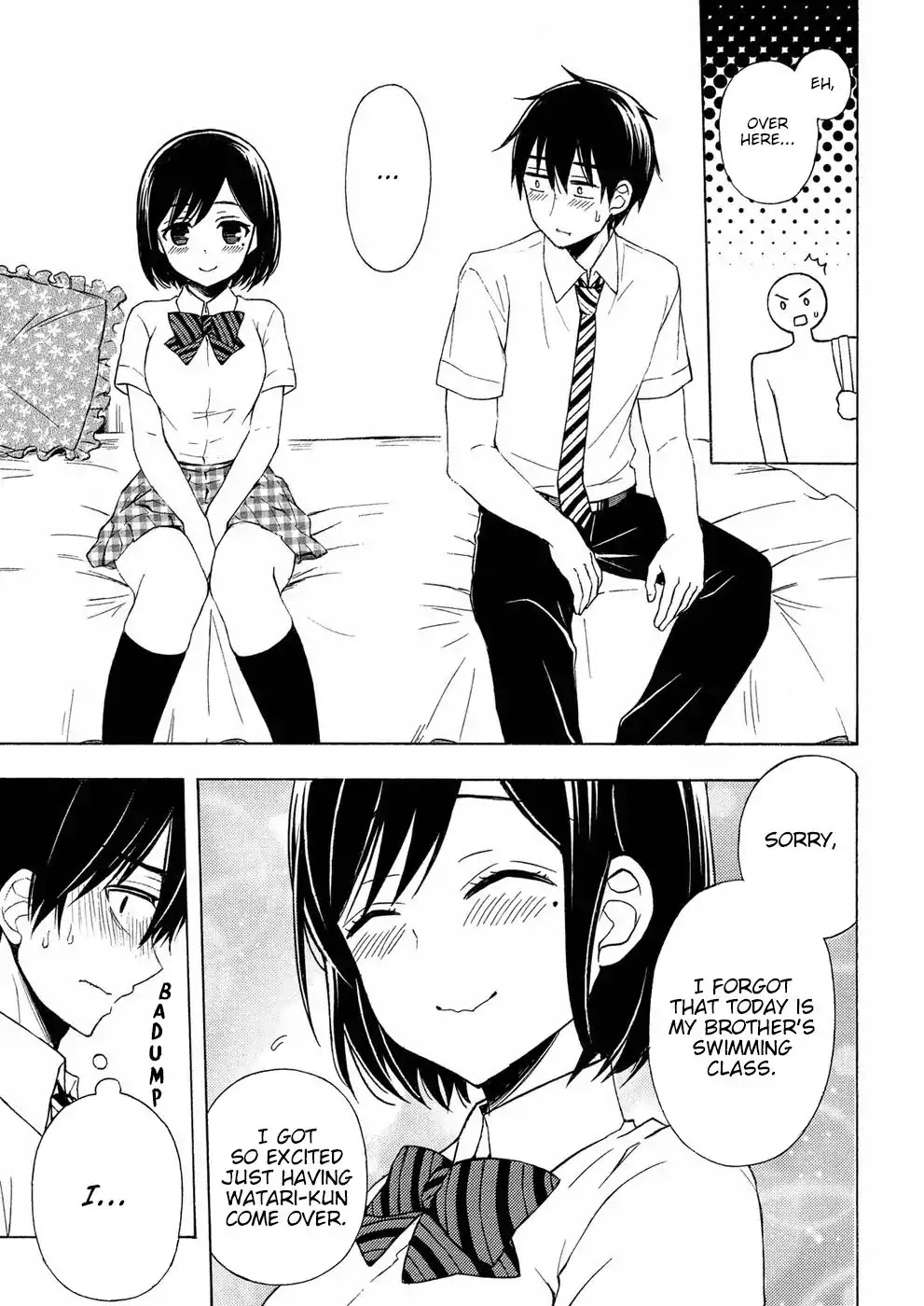 Watari-kun no xx ga Houkai Sunzen chapter 34 page 13