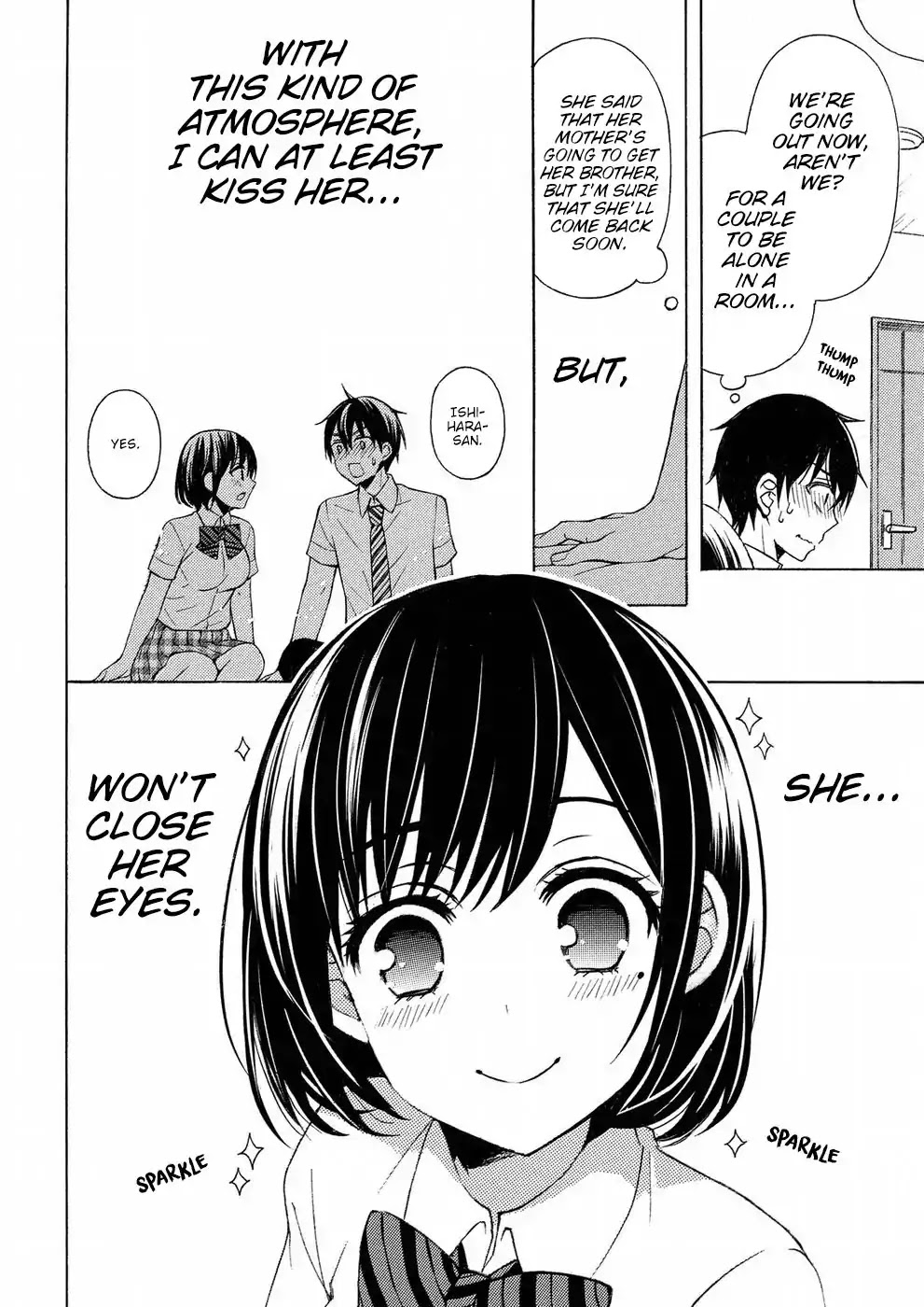 Watari-kun no xx ga Houkai Sunzen chapter 34 page 14