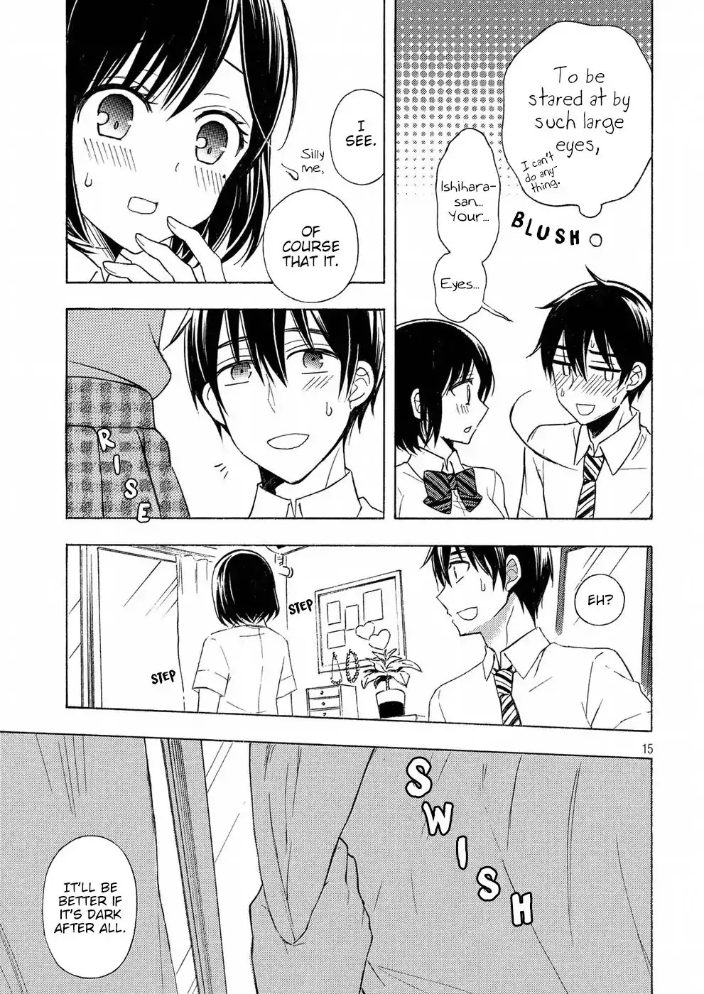 Watari-kun no xx ga Houkai Sunzen chapter 34 page 15