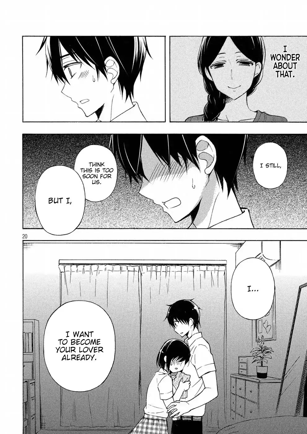 Watari-kun no xx ga Houkai Sunzen chapter 34 page 20