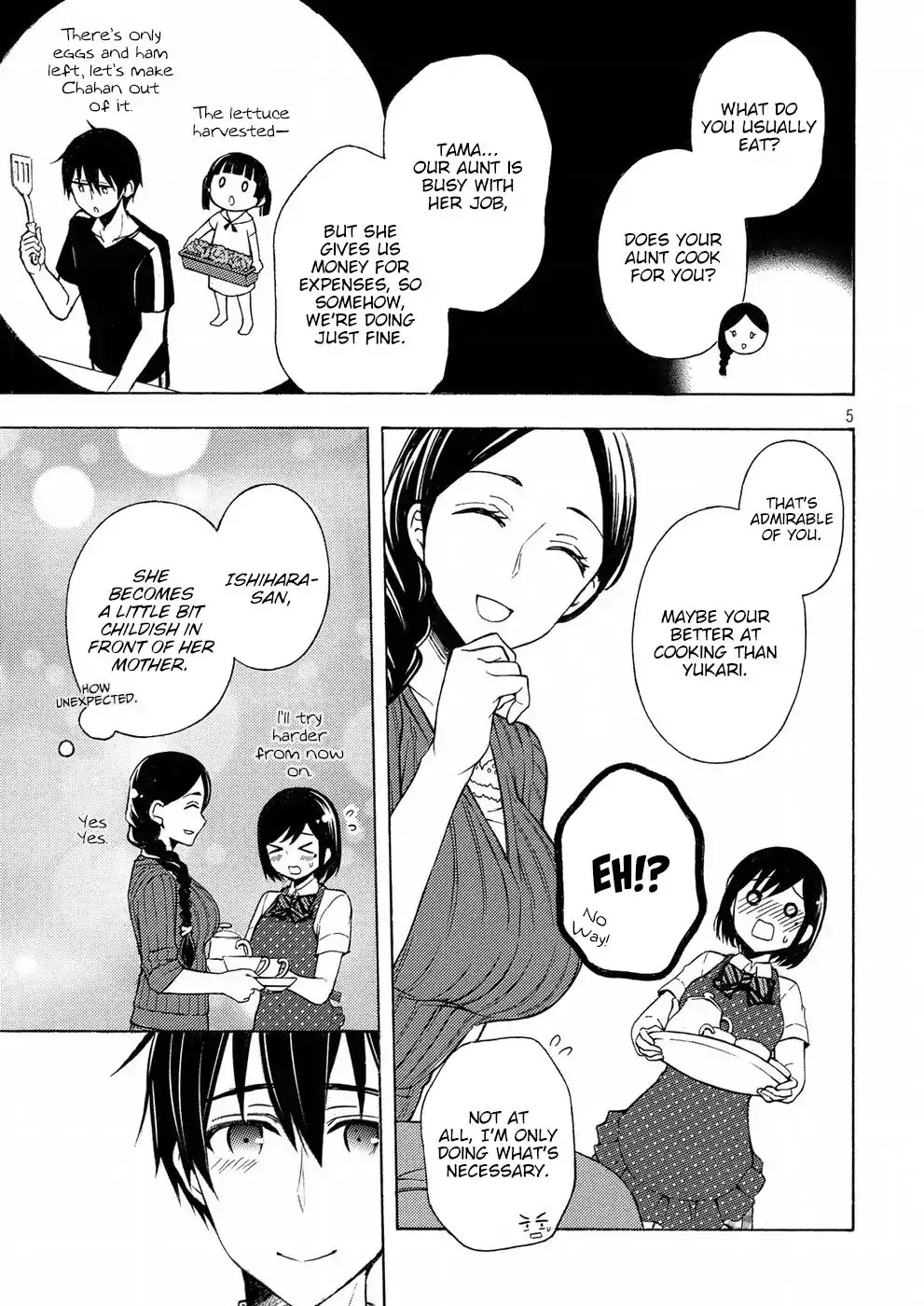 Watari-kun no xx ga Houkai Sunzen chapter 34 page 5