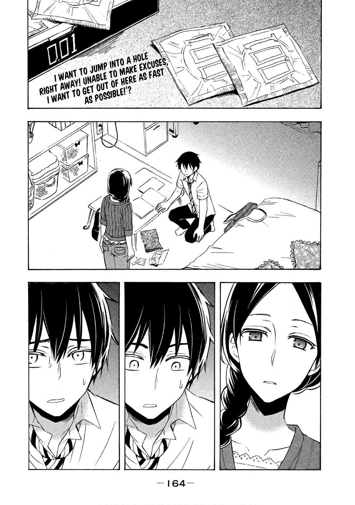 Watari-kun no xx ga Houkai Sunzen chapter 35 page 2