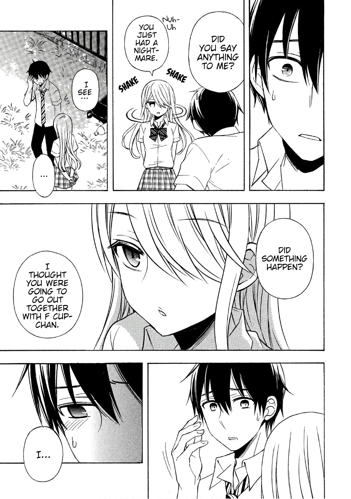 Watari-kun no xx ga Houkai Sunzen chapter 35 page 23