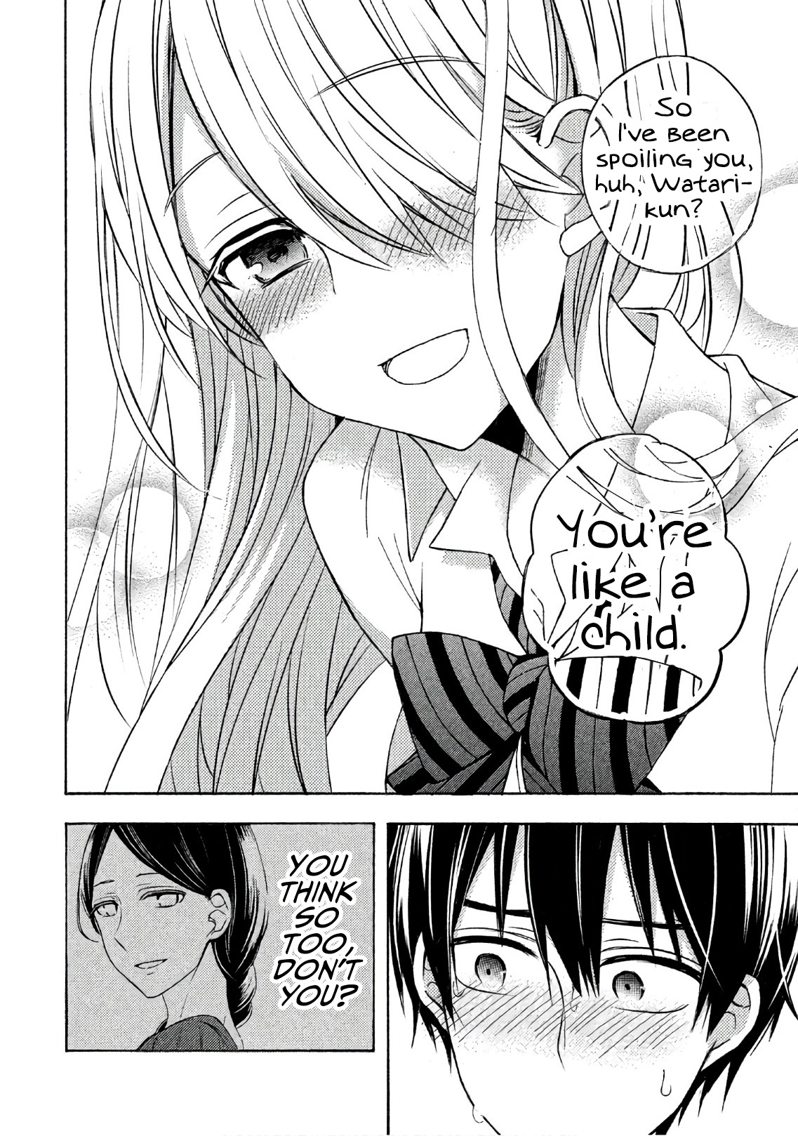 Watari-kun no xx ga Houkai Sunzen chapter 35 page 26