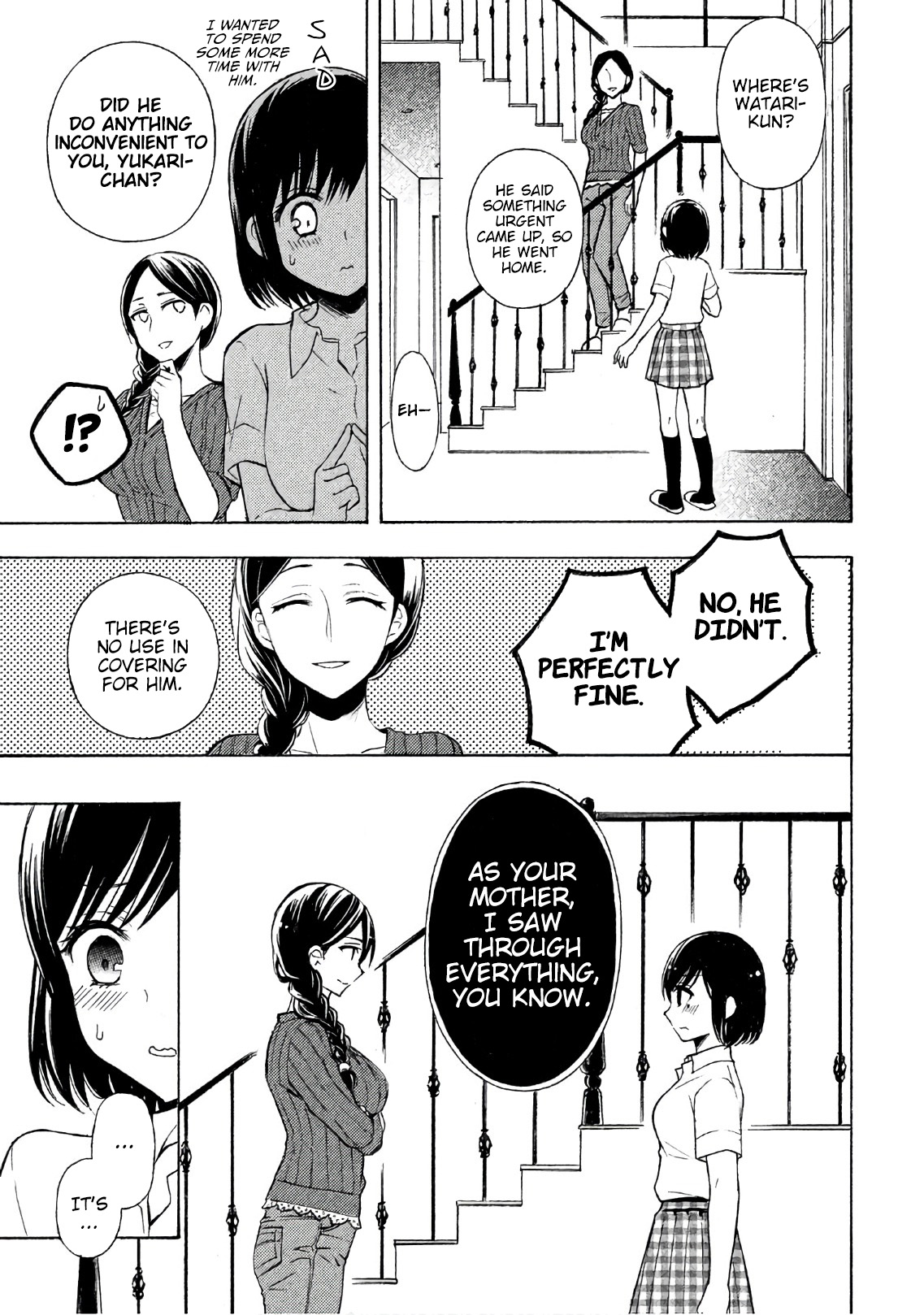 Watari-kun no xx ga Houkai Sunzen chapter 35 page 5