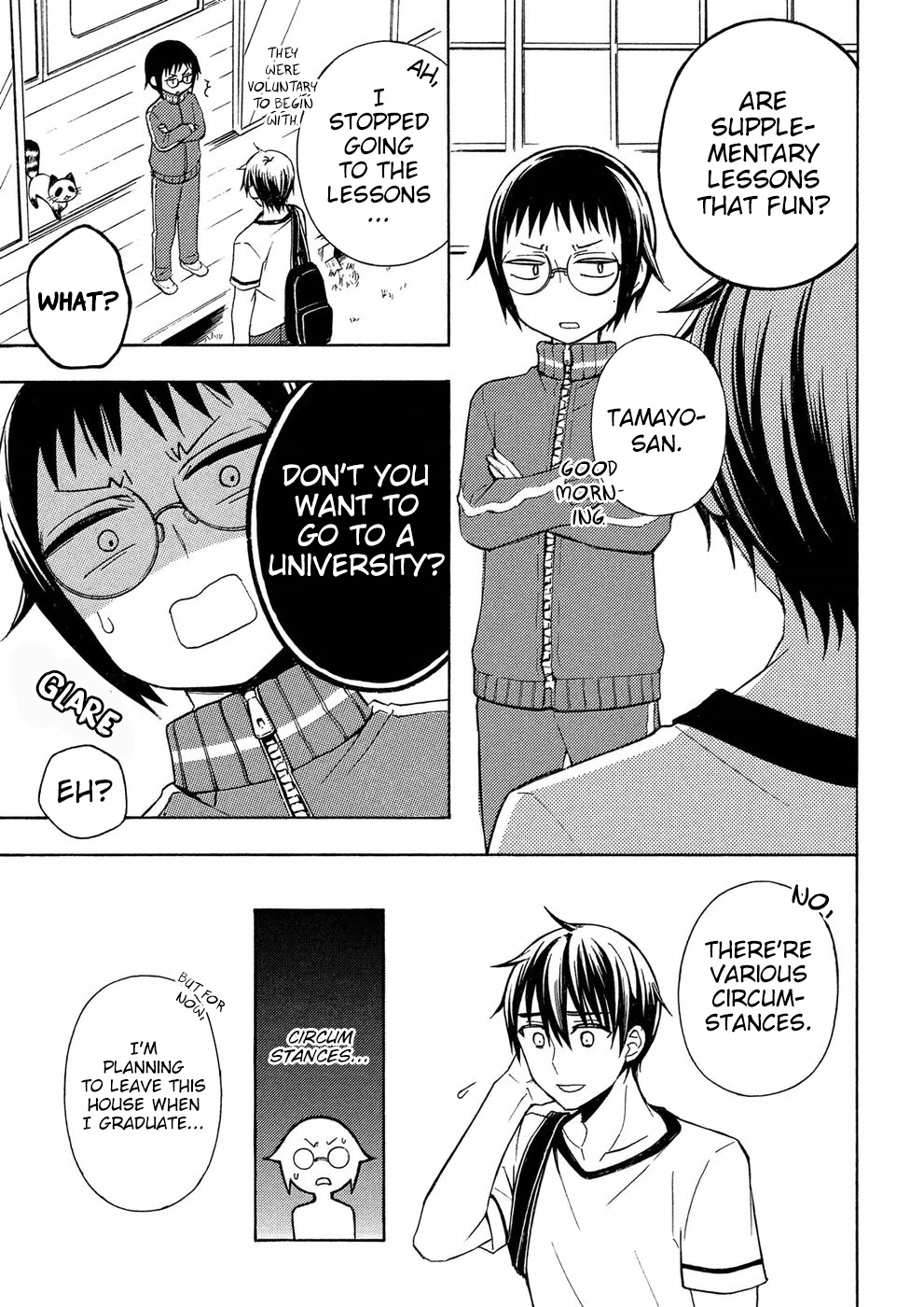 Watari-kun no xx ga Houkai Sunzen chapter 37 page 17