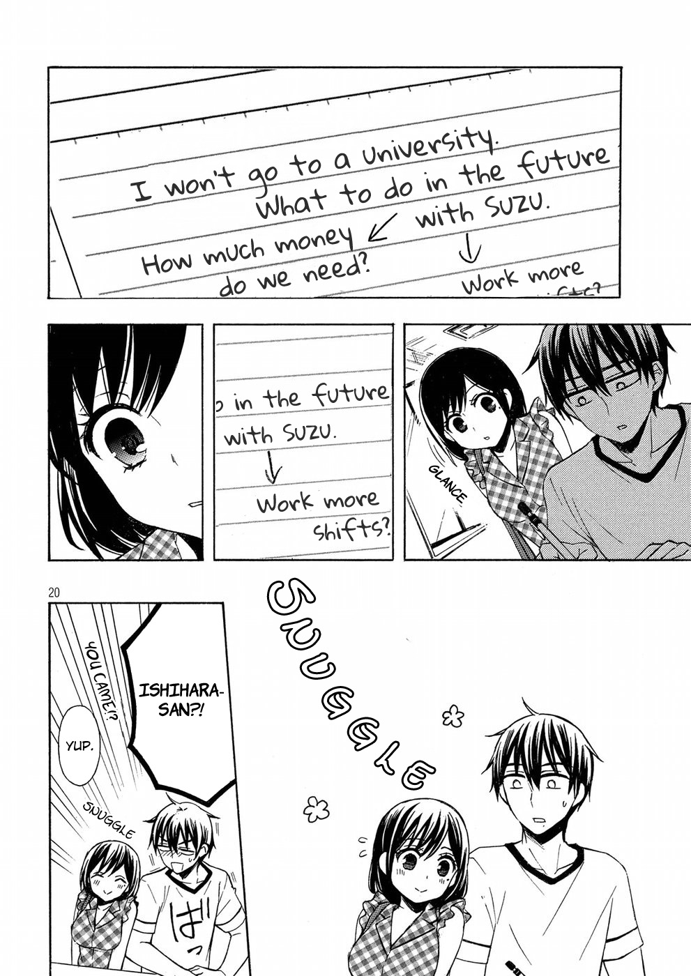 Watari-kun no xx ga Houkai Sunzen chapter 37 page 20