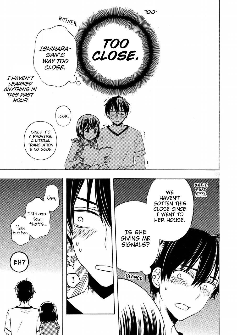 Watari-kun no xx ga Houkai Sunzen chapter 37 page 29