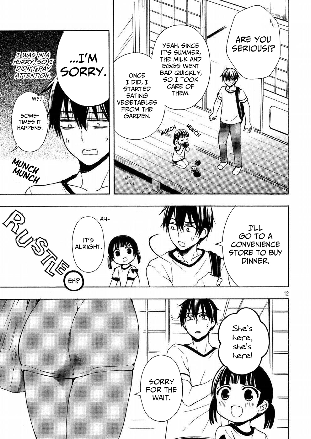 Watari-kun no xx ga Houkai Sunzen chapter 38 page 12