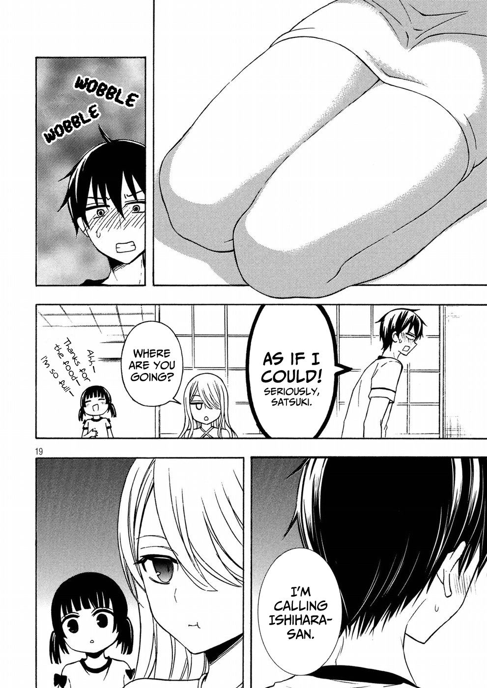 Watari-kun no xx ga Houkai Sunzen chapter 38 page 19