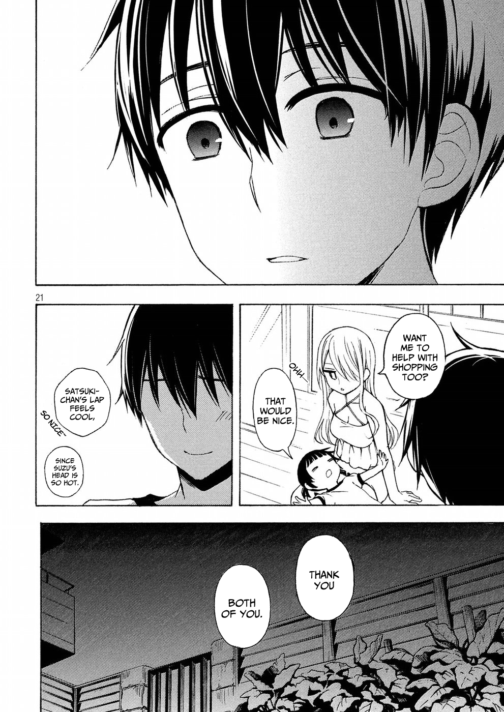 Watari-kun no xx ga Houkai Sunzen chapter 38 page 21