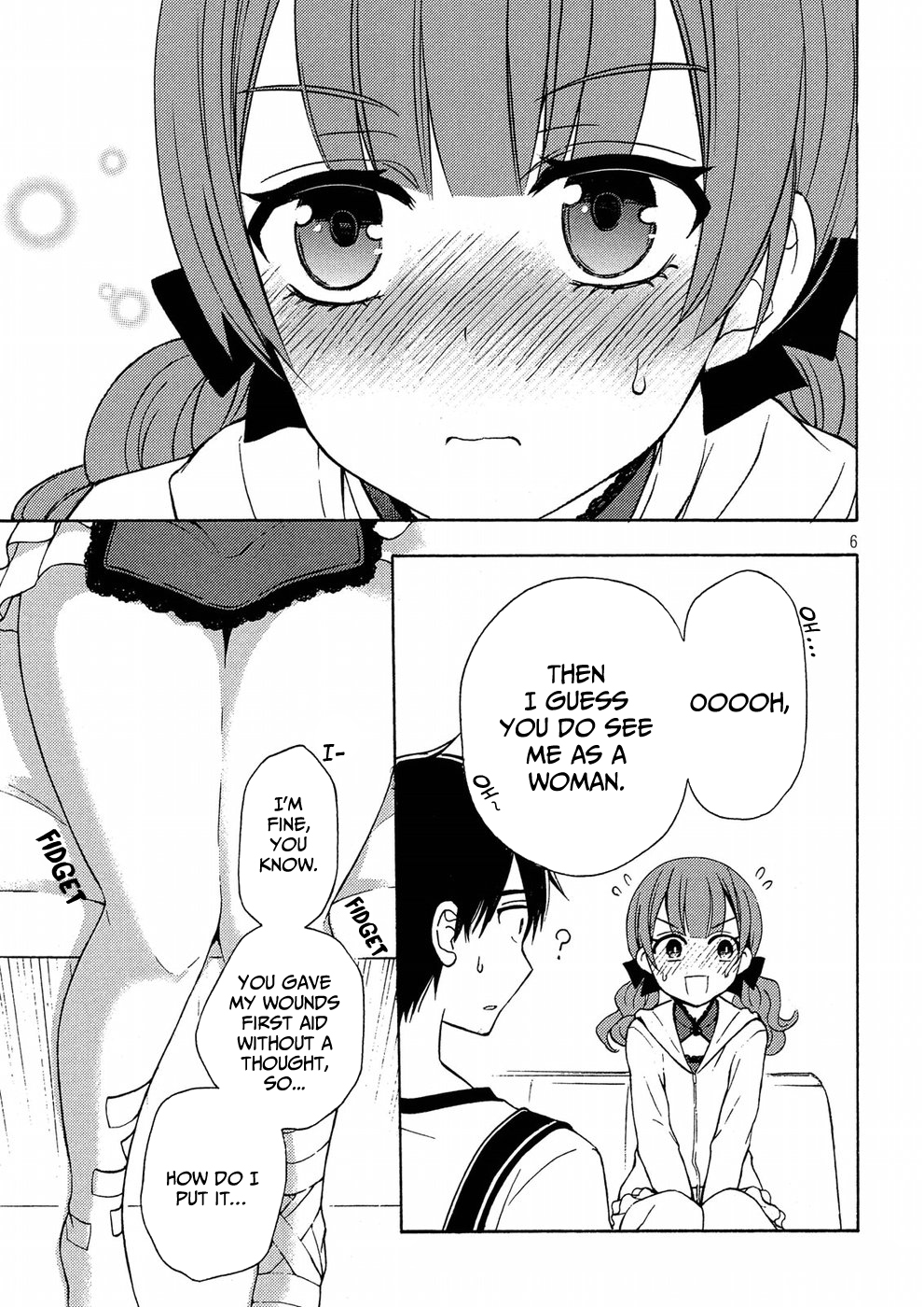 Watari-kun no xx ga Houkai Sunzen chapter 38 page 6