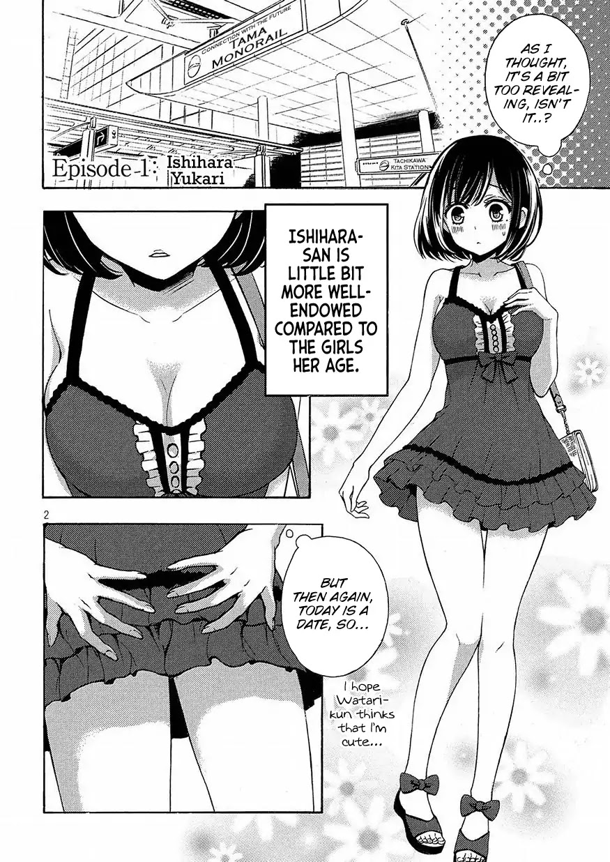 Watari-kun no xx ga Houkai Sunzen chapter 39.5 page 2