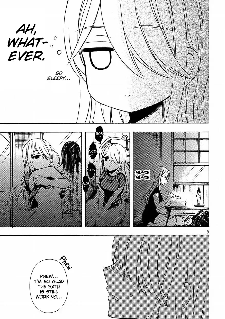 Watari-kun no xx ga Houkai Sunzen chapter 39.5 page 9