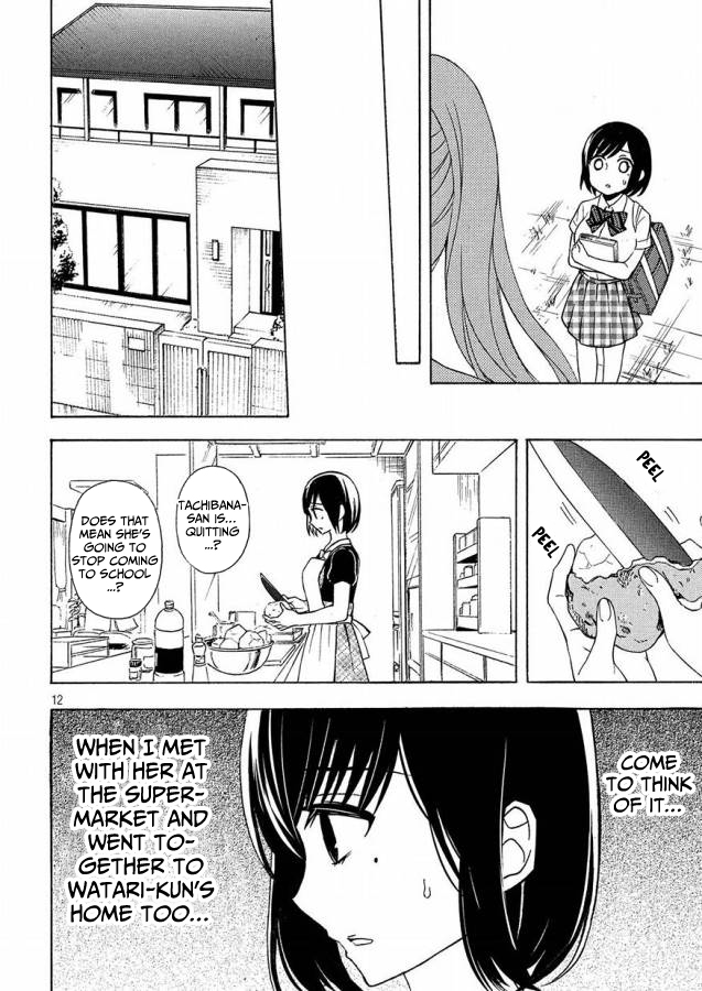 Watari-kun no xx ga Houkai Sunzen chapter 40 page 13