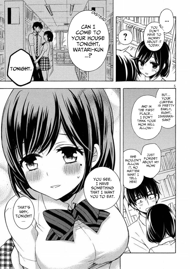 Watari-kun no xx ga Houkai Sunzen chapter 40 page 6