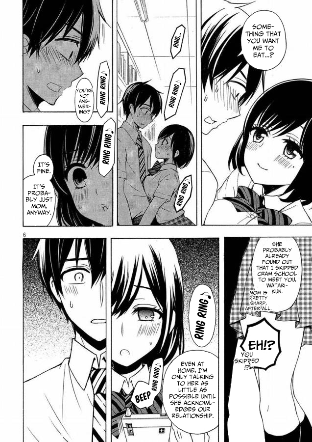 Watari-kun no xx ga Houkai Sunzen chapter 40 page 7