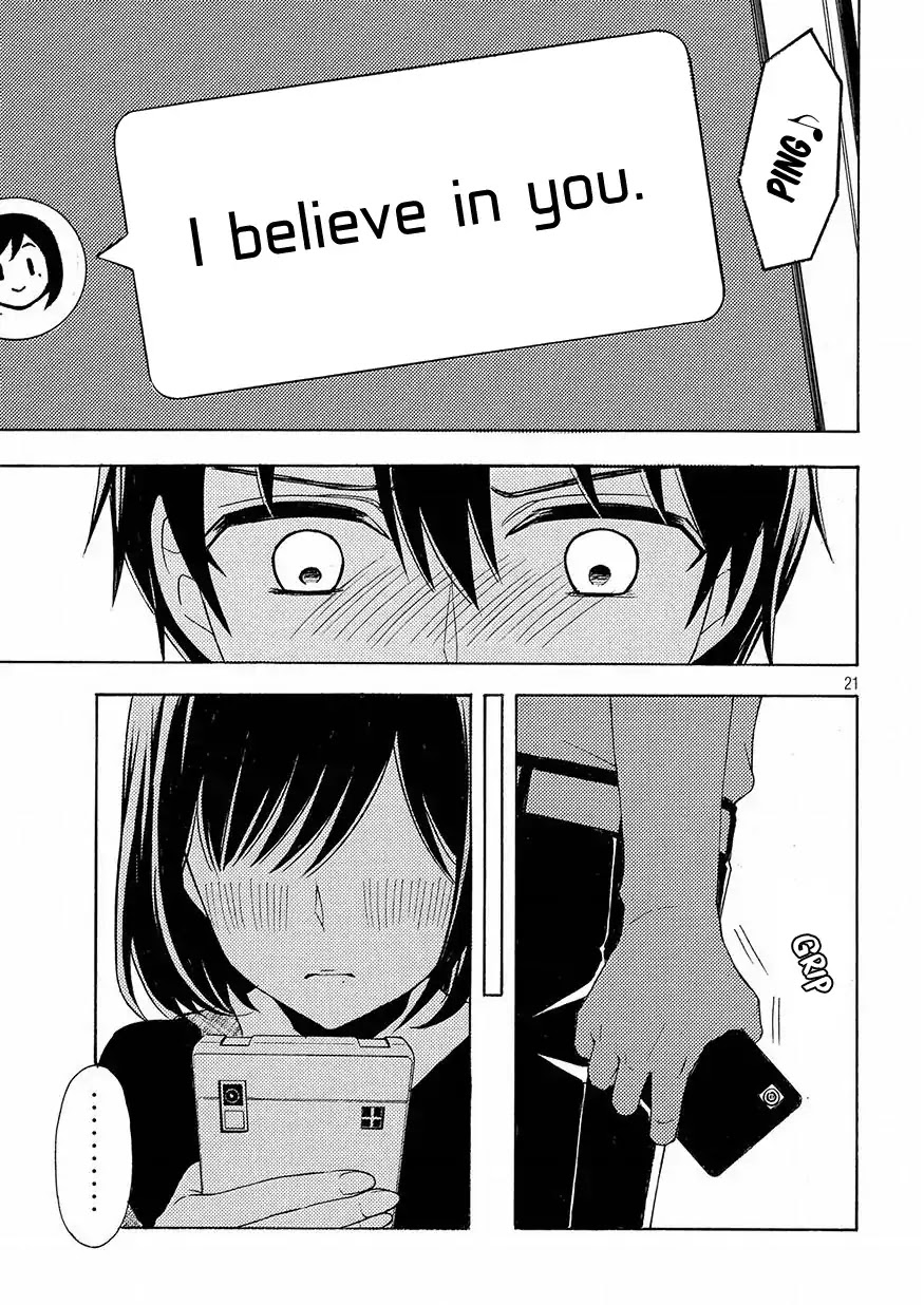 Watari-kun no xx ga Houkai Sunzen chapter 41 page 21