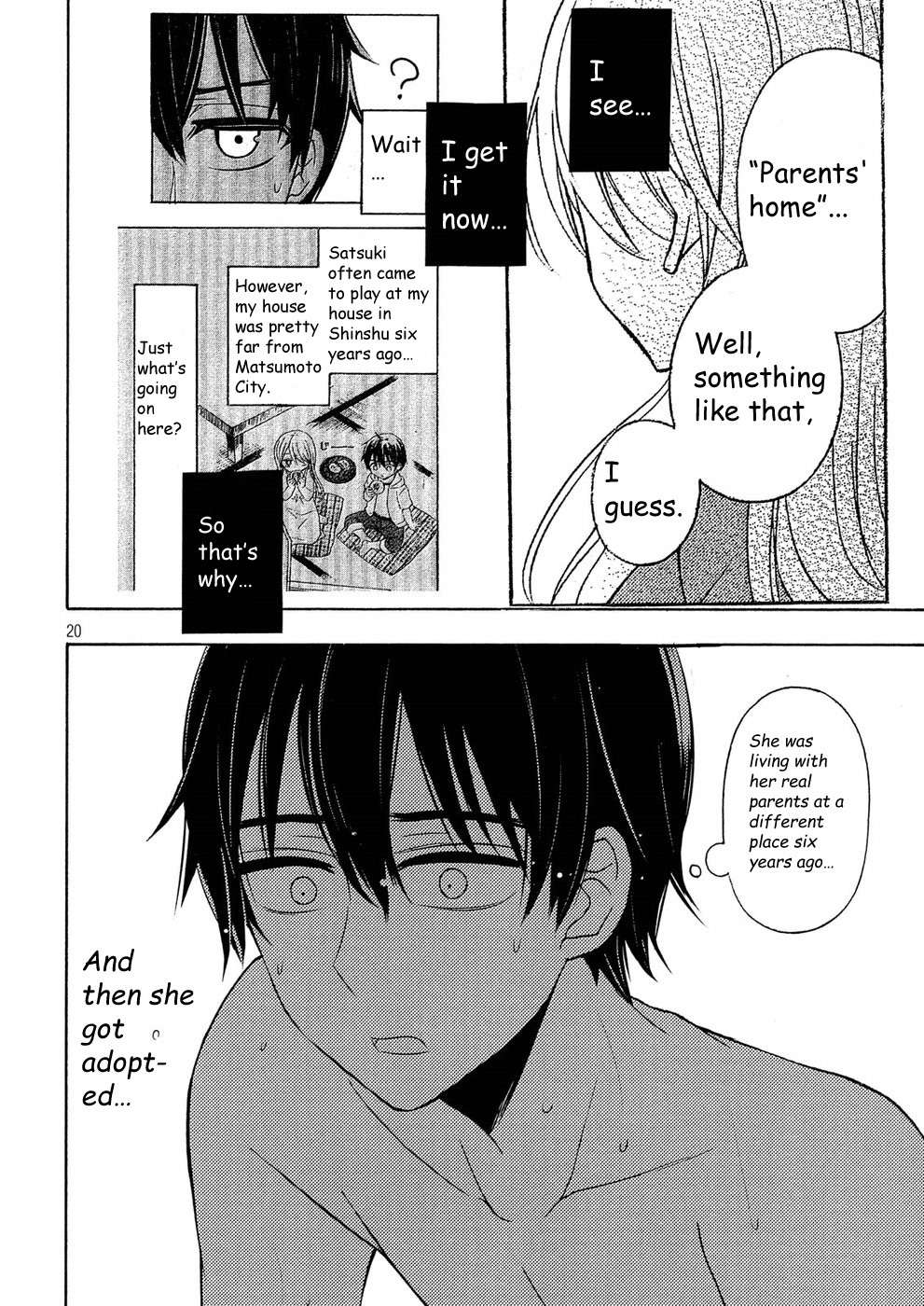 Watari-kun no xx ga Houkai Sunzen chapter 43 page 20